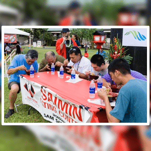 Sam Sato's Saimin Eating Contest